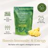 Plant Based Super Greens Powder Mix, Pineapple, 9.5oz view 4