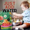Hidden Foods Cinnamon Pancake Golden Brown Monk Fruit Cinnamon Bun Pancake - Fiber and Protein Churro Pancake Mix with Wheat & Oat Flour Blend of Vegetables - Fully Fiber Waffle Mix Meal 2 Pack view 3