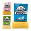 Savvy Fit Soaps Handmade Natural Soap Bar - TOP OATMEAL BARS - MOMINTUM, FOREVER, DEFENSE Soap Bars - Plant-Based Both Body & Face - Cruelty-Free Gift for All (Pack of 3) 4.5 oz/Bar view 1