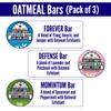 Savvy Fit Soaps Handmade Natural Soap Bar - TOP OATMEAL BARS - MOMINTUM, FOREVER, DEFENSE Soap Bars - Plant-Based Both Body & Face - Cruelty-Free Gift for All (Pack of 3) 4.5 oz/Bar view 3