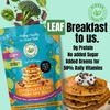 Hidden Foods Chocolate Pancake Mix with Monk Fruit  Chocolate Chip Pancakes Perfect Breakfast - Fiber and Protein Choco Pancake Mix with Wheat & Oat Flour Blend of Vegetables - Waffle Mix 2 Pack view 4
