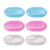 6PCS Baby Finger Toothbrush Set - Safe Silicone Toddler Brush for Teething and Early Oral Hygiene - Infant Gum Massager Tooth Cleaner view 2