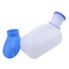 1000ml Female Urinal Spill Proof,Unisex Bed Pan with Screw on Lid, Portable Urinals for Man Women,Sturdy Urination Device Urine Collection Containersfor Car Travel, Road Trip Essentials view 2