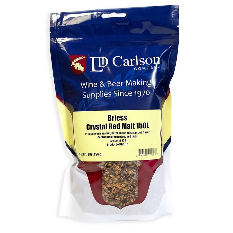 Briess CRYSTAL RED MALT 1LB 150L Drum Roasted Caramel Malt
