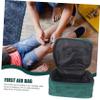 SOLUSTRE Medicine Box Travel Organizer Medicine Bag Multi- Grid Pouch Travel Pill Organizer First Aid Kit for Home Waterproof Travel Bag Medicine Pouch On Foot Storage Bag Polyester Fiber view 2