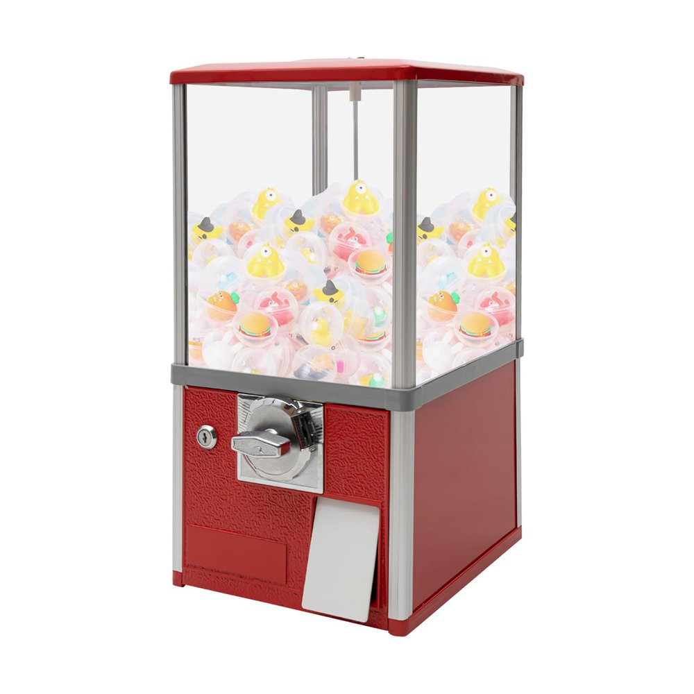 Vending Machine,Candy Gumball Machine, Gum Machine for Kids,Home Vending Machine,Coin Gumball Machine Perfect for Game Stores and Retail Stores,Rectangular