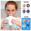 Sonmol Nasal Irrigation System with 50 Salt Packets (Blue), Sinus Rinse Machine, Nose Cleaner for Sinus Adult, Nose Washer Nasal Rinsing Sinus Relief Machine view 2
