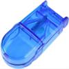 1Pc Blue Pill Cutter,Pill Cutter and Splitter with Dispenser,Splitter with Dispenser, Cuts Pills, Vitamins, Tablets, Cutting Small or Large Pills Daily Medicine Organizer, Medication Aids view 1