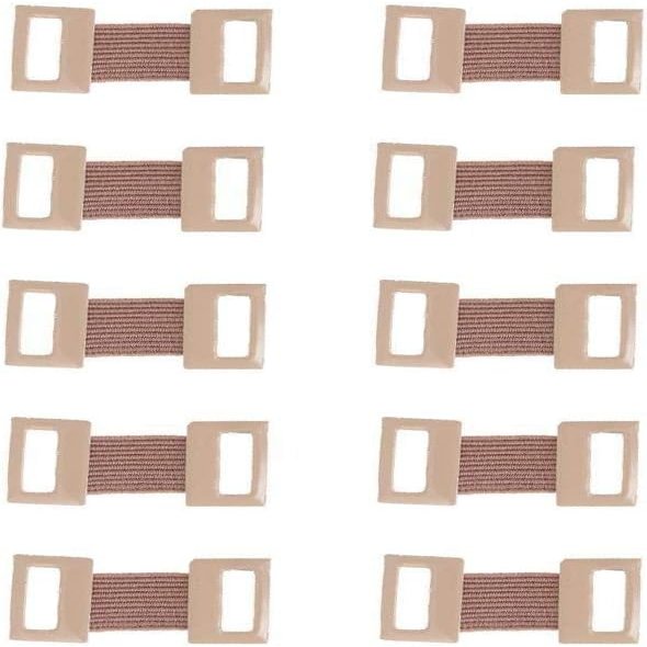 10Pcs Elastic Bandage Clips Bandage Wrap Clips Stretch Metal Clips, Replaceable Wrap Clips Adhesive Bandages for Various Types Bandages and Bandaging Supplies
