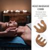 1pc Wooden Massage Comb Lightweight Scalp for Hair Care -static Design Smooth for Relaxation for Men view 3