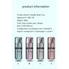 Multifunctional Wash Cup Mouthwash Toothbrush Cup Portable Travel Bottle for Men and Women Suitable for Home Business Trip (Purple) view 2
