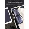 Multifunctional Wash Cup Mouthwash Toothbrush Cup Portable Travel Bottle for Men and Women Suitable for Home Business Trip (Purple) view 3