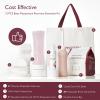 Momcozy Postpartum Recovery Essentials Kit, Labor Delivery Mom Care Kit, Self-Absorbent Disposable Underwear Nipple Nursing Pads Upside Down Peri Bottle Cold Pads Cooling Foam Canvas Bag Set view 2