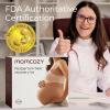 Momcozy Postpartum Recovery Essentials Kit, Labor Delivery Mom Care Kit, Self-Absorbent Disposable Underwear Nipple Nursing Pads Upside Down Peri Bottle Cold Pads Cooling Foam Canvas Bag Set view 3