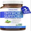 Thyroid Support with Iodine - 180 Capsules (Non-GMO) Improve Your Energy - Ashwagandha Root, Zinc, Selenium, Vitamin B12 Complex - Thyroid Health Supplement for Women and for Men - 90 Day Supply view 1