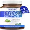 Thyroid Support with Iodine (Non-GMO) Improve Your Energy & Mood - Metabolism Booster Thyroid Health Supplement for Women and for Men - Ashwagandha, Zinc, B12 Complex - 60 Capsules view 1