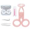 NGUP Color Contact Lenses Wearing Aids Kits Contact Lens Remover and Insertion Tool Set Contact Lens Case and Contact Lens Applicator Tool Plunger Suction Cup Tweezers Storage Tray view 1