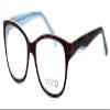 Calabria Splash 61 Oval Reading Glasses +4.50 Blue Tortoise Havana Women view 1