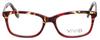 Calabria Splash 63 Oval Blue Light Blocking Reading Glasses +1.75 Tortoise Havana Red Women view 2
