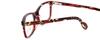 Calabria Splash 63 Oval Blue Light Blocking Reading Glasses +1.75 Tortoise Havana Red Women view 4