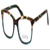 Calabria Splash 63 Oval Reading Glasses +0.75 Blue Tortoise Havana Fade Women view 1