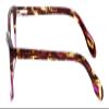 Calabria Splash 63 Oval Blue Light Blocking Reading Glasses +0.00 Tortoise Havana Pink Women view 3
