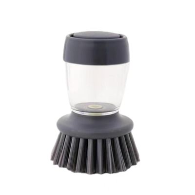 Dishwashing Brush with Soap Dispenser. Multi Functional Press Type Dishwashing Brush.for Dishwashers and Pans.Kitchen Detergent Dishwashing Brush.Very Durable.