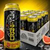 Crani-Yum Nootropic Energy Drink 12 Pack (Grapefruit Soda) 16oz - Energy & Focus, Sugar Free, No Artificial Colors, Lion's Mane, Alpha GPC, L-Theanine, Gingko Biloba, Ginseng, Inositol view 2
