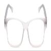 Calabria Tall&Wide 1 Square Reading Glasses +0.75 Matte Crystal Clear Men view 2