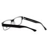 Calabria Tall&Wide 1 Square Reading Glasses +1.50 Matte Black Crystal Men view 4