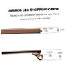 Gogogmee Replacement Glasses Frame Temple Eyeglasses Arms Legs Replacement Glasses Arm Legs for Eyeglasses Rose Gold view 4