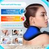 Heated Neck Wrap for Pain Relief  Microwavable Neck Heating Pad for Cervical Pain, Hot & Cold Therapy Neck Pillow, Microwave Heat Pack for Sore Muscles & Stiff Neck view 3