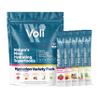 Voli Electrolytes Powder Packets | No Added Sugar Electrolyte Drink Mix for Hydration | Keto & Fasting Friendly, Natural Superfoods & Minerals | Variety Pack, 15-Count view 1