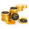 80 Pcs 100th Day of School Candy Party Favors Chocolate Coins - Gold Foil view 1