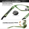 ANYLUV Reading Glasses Men Women Blue Light Blocking, Premium Mens Reading Glasses Al-mg Frame with Spring Hinge Anti Glare view 3