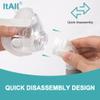 Replacement Swivel Elbow Connector for Airfit F20 F30, H/SA FSA Eligible CPAP Supplies, One pack, ItAll Supplies view 2