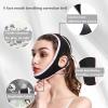 2pcs Adjustable Chin Strap for Snoring Anti Snoring Devices Breathable Stop Snoring Chin Strap Snoring Solution Snore Reducing Aid to Keep Mouth Closed for Men And Women Chin Mask,Red view 4