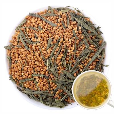 100% Genmaicha Tea 170g/5.99oz Genmaicha green tea with Matcha, roasted brown rice tea, Low caffeine Green Tea, Loose Leaf