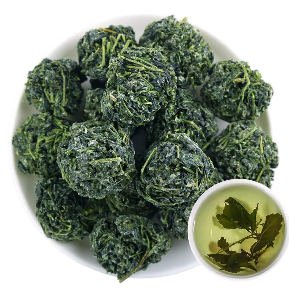 100% Gynostemma Tea - Jiaogulan Tea 100/3.52 OZ  Loose Leaf - Caffeine Free Natural, Sugar Free