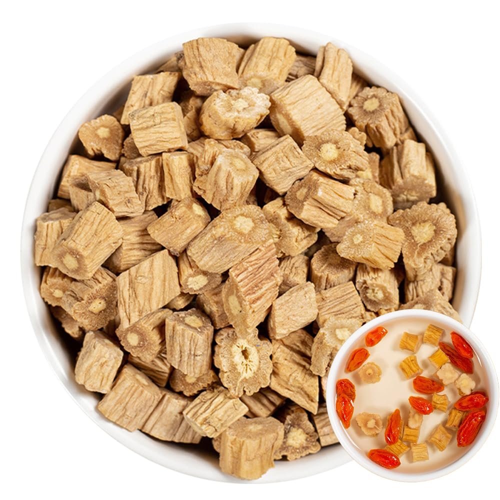 100% Dried Radix Codonopsis 150G/5.29oz Codonopsis Ginseng/Pilosulae Root Dried Bulk Herbs Dangshen Raw Nature