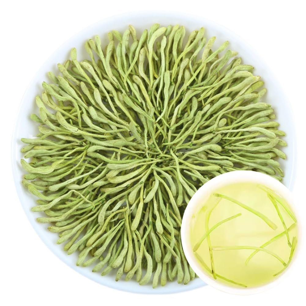 100% Dried Honeysuckle 40g/1.41oz Pure Natural Dried Jin Yin Hua Tea - Premium Lonicera Japonica Flower Tea 