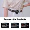 Beautyflier Insulin Pump Case for Tandem T:Slim X2, Insulin Pump Holder Compatible with T:Slim/T:Slim G4, Insulin Pump Storage Bag with Belt Clip, Not Easy Fall & Break Pump Accessories (Case Only) view 2