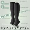 OUIVIAL 3 Pack Copper Compression Socks for Women&Men, 20-30mmHg Open Toe Knee High Support Socks for Varicose Vein,Running view 4