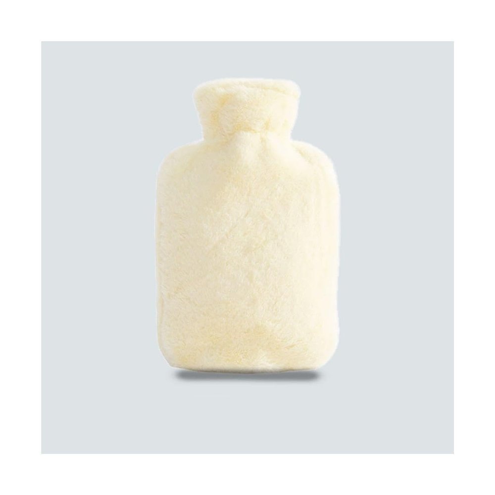 1L hot Water Bottle with Cover Thermal Plush hot Water Bag Bed Warm Water Bottle for hot Compress Large Hand Foot Warmer