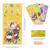 Easter Cellophane Bags with Ties - 100 PCS Plastic Bags for Easter Day Party Favor Supplies view 2