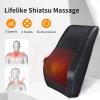 Boriwat Massager with Heat, 3D Kneading Massage Pillow for Neck, Shoulder, Leg Pain Relief, Gifts for Men Women Mom Dad, Stress Relax at Home Office and Car view 3