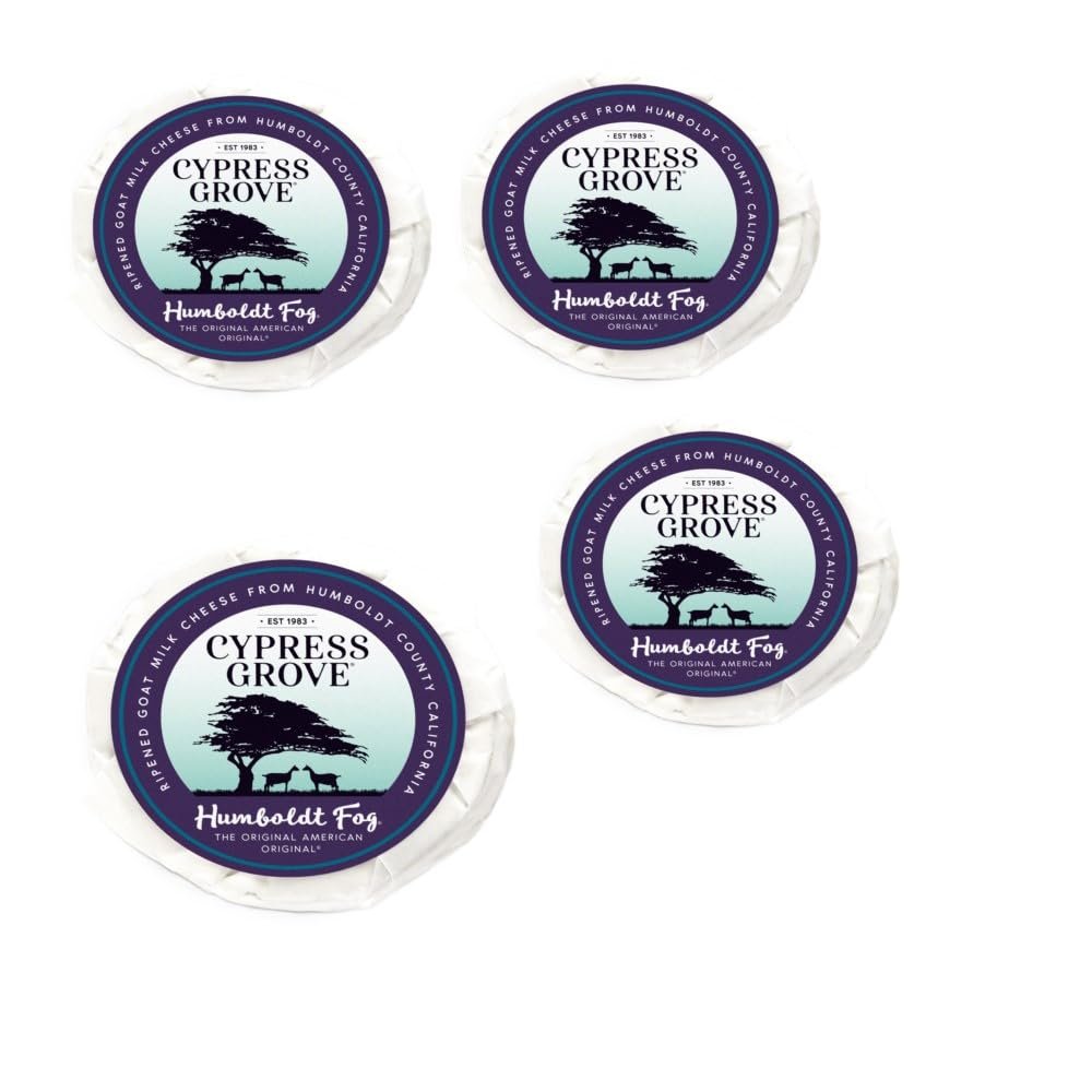 Cypress Grove Humboldt Fog Mini Goat Cheese, 16OZ, 4 Pack