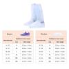 Waterproof Knee-High Rain Shoe Covers with Zipper for Adults, Reusable and Clear Protective Rain Boot Accessories(M) view 3