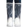 Waterproof Knee-High Rain Shoe Covers with Zipper for Adults, Reusable and Clear Protective Rain Boot Accessories(M) view 4