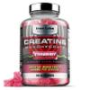 Iron Labs Nutrition Creatine Monohydrate (90 Gummy Bears) - 3600mg Per Serving - Strawberry Flavor - High Strength Creatine for Men & Women (90 Vegan Gummies) view 1